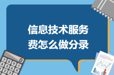 信息技術(shù)服務(wù)費(fèi)與信息技術(shù)咨詢服務(wù)費(fèi)的會(huì)計(jì)分錄詳解